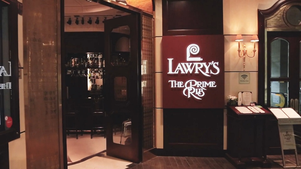 Lawry's Prime Rib Singapore