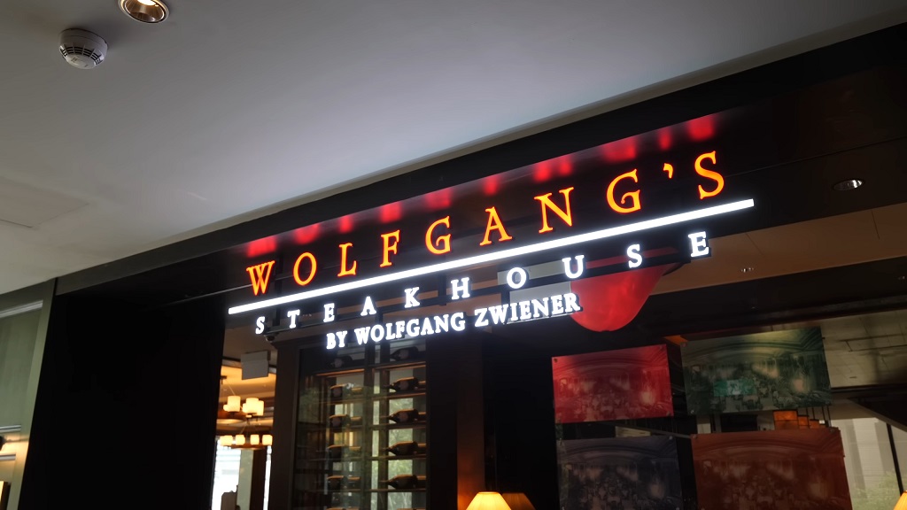 Wolfgang’s Steakhouse in Singapore